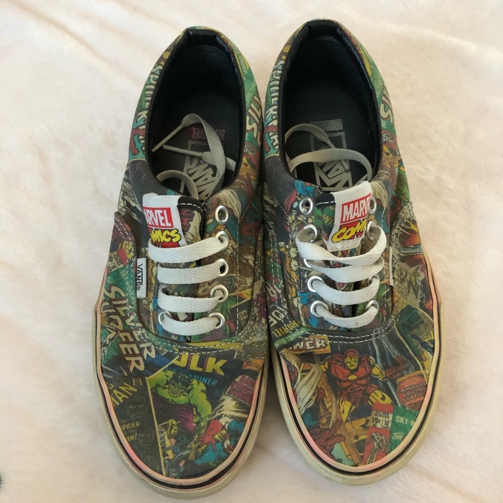 Genuine Marvel Comic Vans